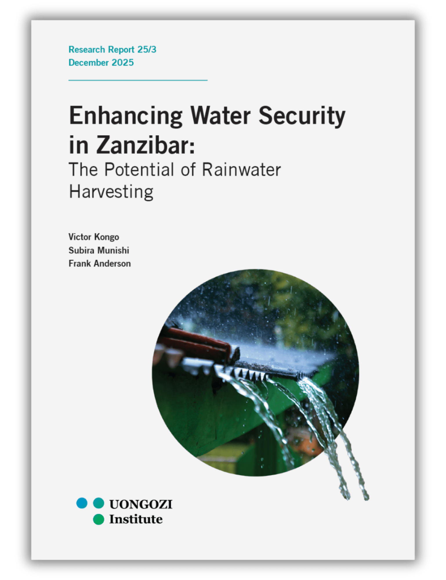 Rainwater harvesting